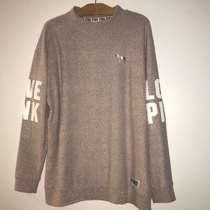 Victoria’s Secret Pink Stadium Mock Pullover